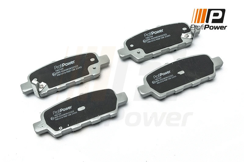 Kit de plaquettes de frein, frein à disque ProfiPower 1B2104