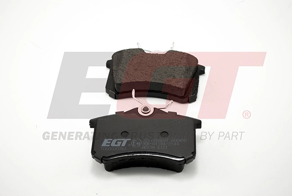 Kit de plaquettes de frein, frein à disque EGT 321710cEGT