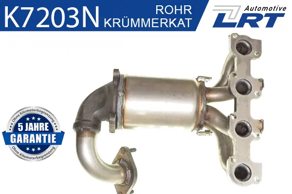 Catalyseur en coude LRT K7203N