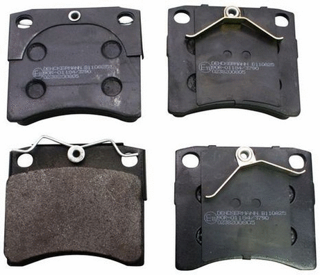 Kit de plaquettes de frein, frein à disque DENCKERMANN B110825