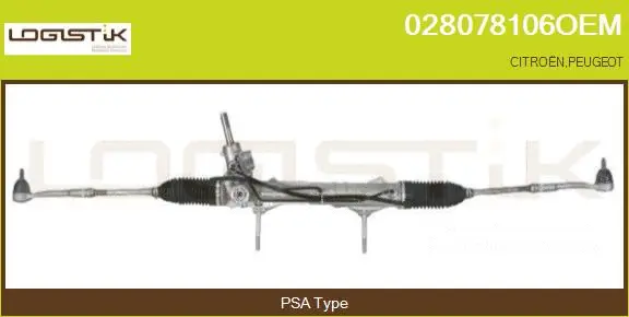 Crémaillère de direction LGK 028078106OEM