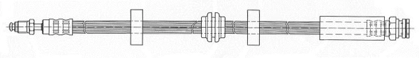 Flexible de frein CEF 511726