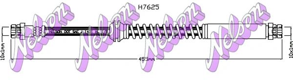 Flexible de frein KAWE H7625