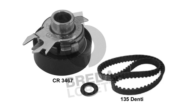 Kit de courroie crantée BREDA LORETT KCD0654