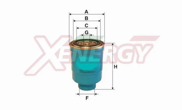 Filtre à carburant AP XENERGY X1510452