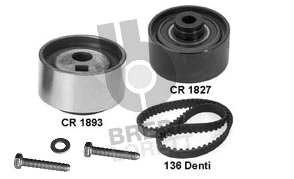 Kit de courroie crantée BREDA LORETT KCD0102