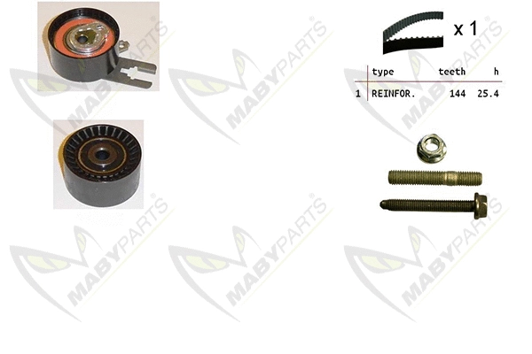 Kit de courroie crantée MABYPARTS OBK010035