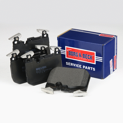 Kit de plaquettes de frein, frein à disque BORG & BECK BBP2626