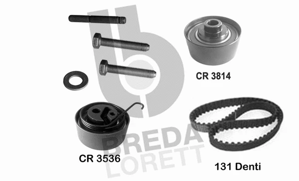 Kit de courroie crantée BREDA LORETT KCD0621