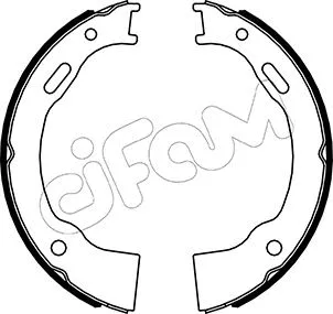 Jeu de mâchoires de frein, frein de stationnement CIFAM 153-514