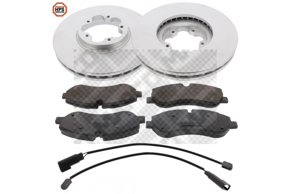 Kit de freins, frein à disques MAPCO 47025HPS