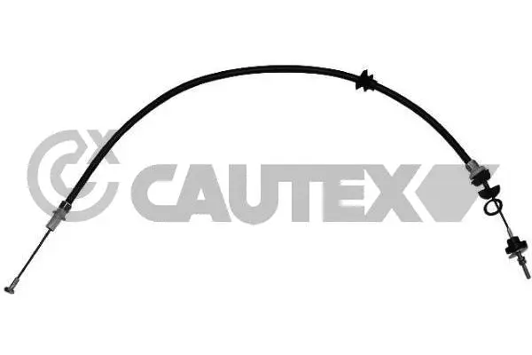 Tirette à câble, commande d'embrayage CAUTEX 765853