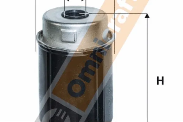 Filtre à carburant Omnicraft 2136861