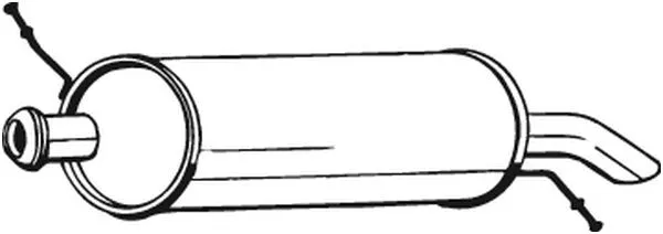 Silencieux arrière BOSAL 135-541