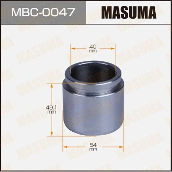 Piston, étrier de frein MASUMA MBC-0047