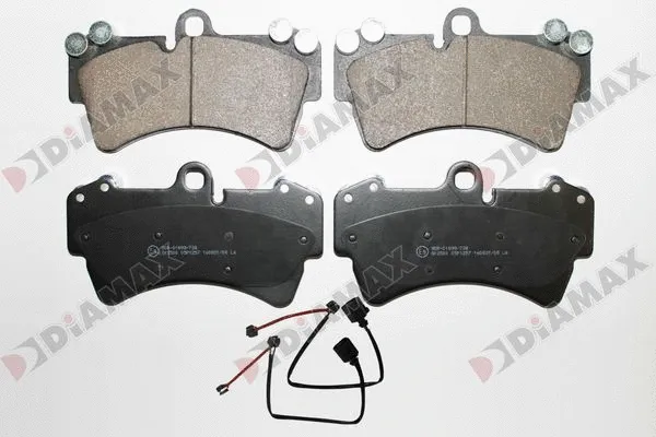 Kit de plaquettes de frein, frein à disque DIAMAX N09196A