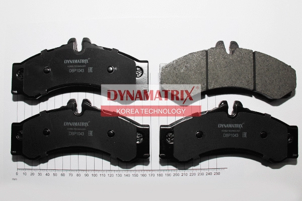 Kit de plaquettes de frein, frein à disque DYNAMATRIX DBP1043