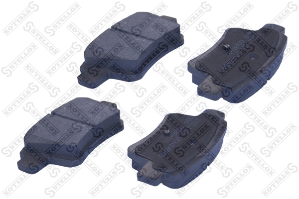 Kit de plaquettes de frein, frein à disque STELLOX 000 002-SX