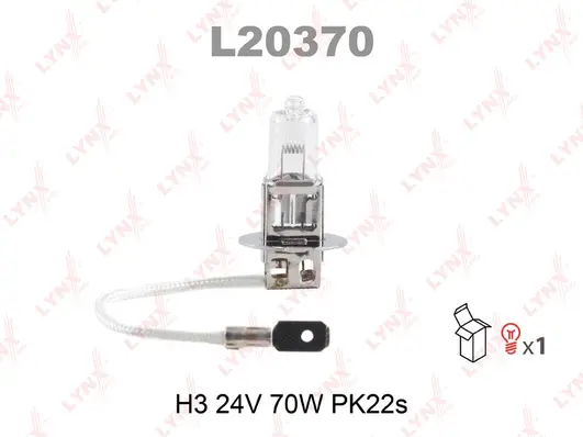 Ampoule, projecteur principal LYNXAUTO L20370