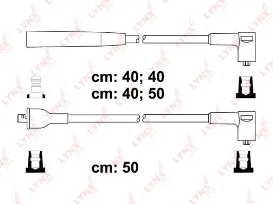 Kit de câbles d'allumage LYNXAUTO SPC7505