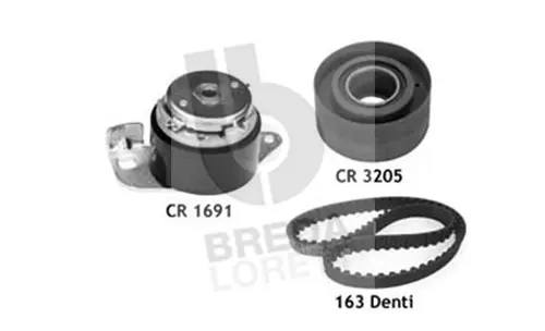 Kit de courroie crantée BREDA LORETT KCD0398