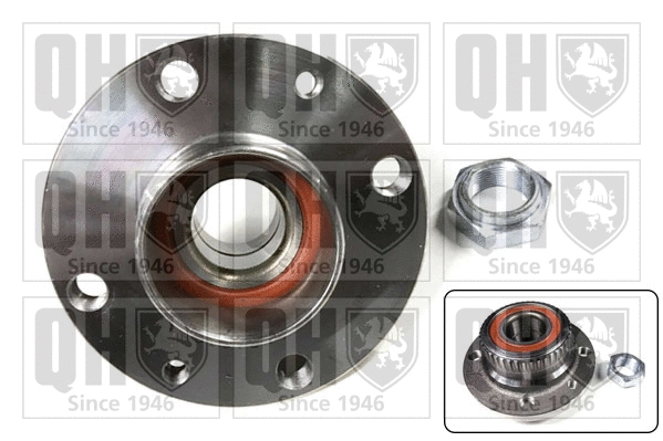 Kit de roulements de roue QUINTON HAZELL QWB964