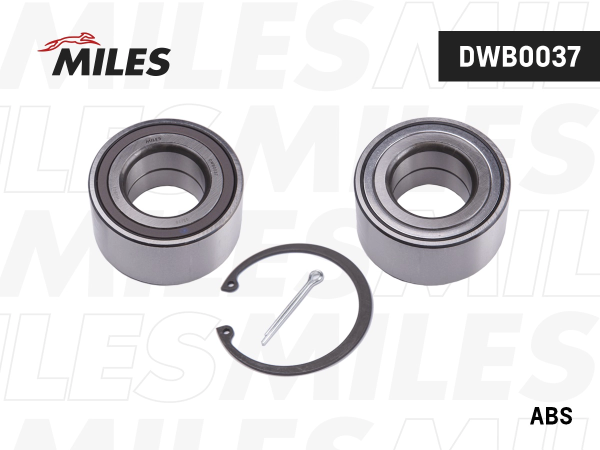 Kit de roulements de roue MILES DWB0037