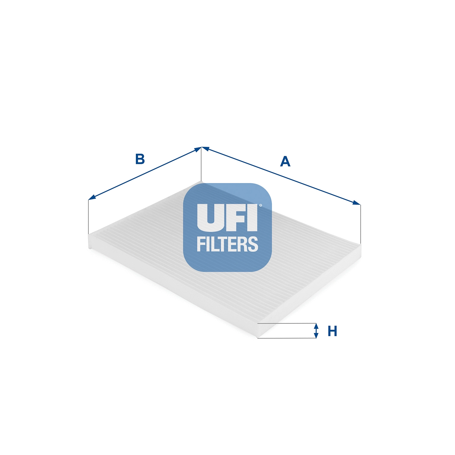 Filtre, air de l'habitacle UFI 53.124.00