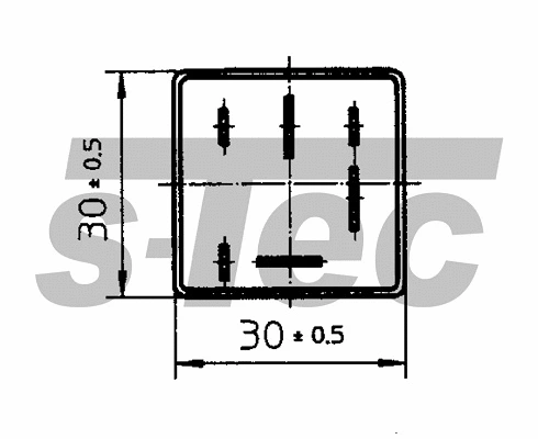 Relais, pompe à carburant S-TEC WES50205002