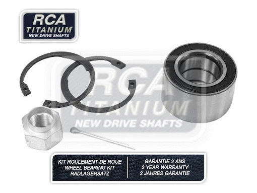 Kit de roulements de roue RCA FRANCE RCAK1215