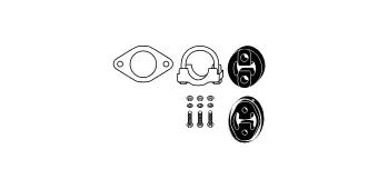 Kit d'assemblage, système d'échappement HJS 82 15 9022