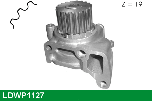 Pompe à eau, refroidissement du moteur LUCAS LDWP1127