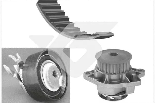 Pompe à eau + kit de courroie crantée HUTCHINSON KH 99WP33