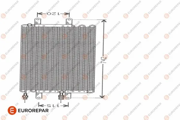 Condenseur, climatisation EUROREPAR 1610163480