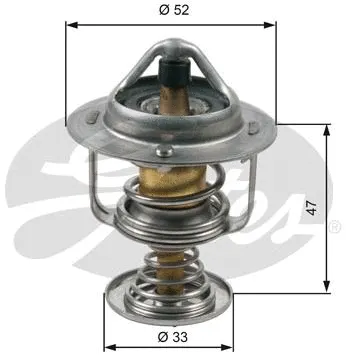 Thermostat, liquide de refroidissement GATES-SEA TH30580G1
