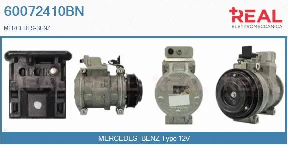 Compresseur, climatisation REAL 60072410BN