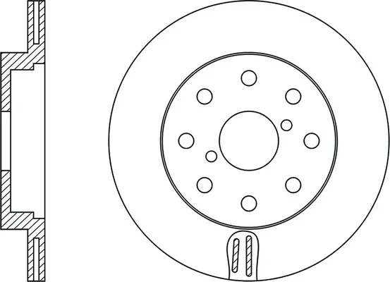 Disque de frein FIT FR0579V