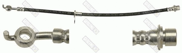 Flexible de frein GIRLING 9004694