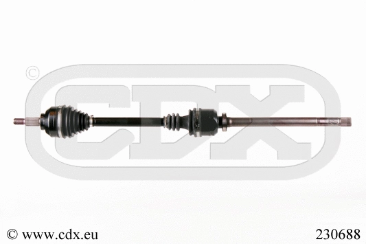 Arbre de transmission CDX 230688