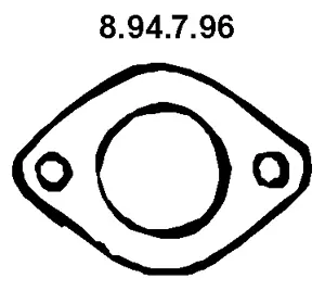 Joint, tuyau d'échappement EBERSPÄCHER 8.94.7.96
