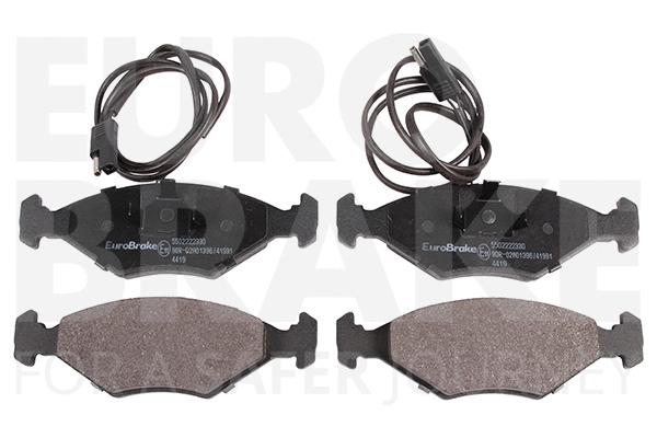 Kit de plaquettes de frein, frein à disque EUROBRAKE 5502222330