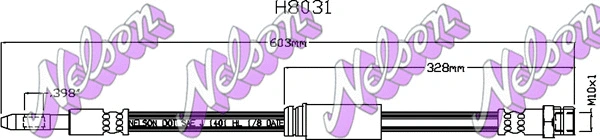 Flexible de frein KAWE H8031