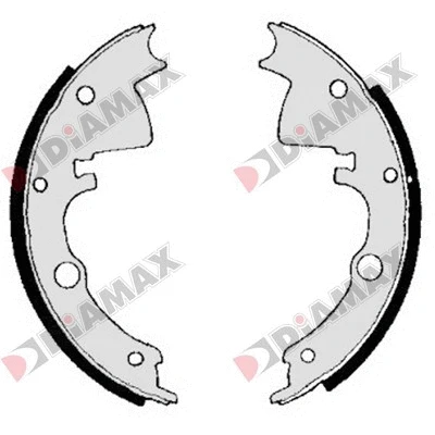 Jeu de mâchoires de frein DIAMAX N01134