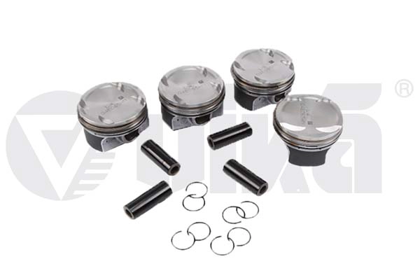 Jeu de segments de pistons vika 11071700901