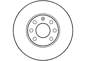 Disque de frein ABTEX BD814V