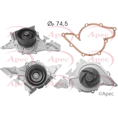 Pompe à eau, refroidissement du moteur APEC AWP1030