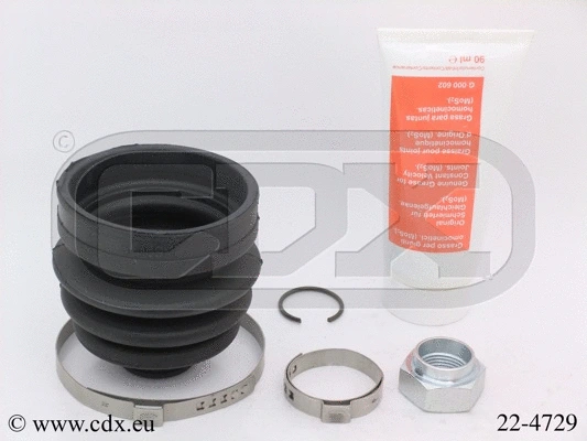 Jeu de joints-soufflets, arbre de commande CDX 22-4729