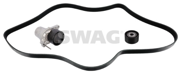 Jeu de courroies trapézoïdales à nervures SWAG 33 10 9028