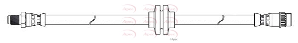 Flexible de frein APEC HOS4282