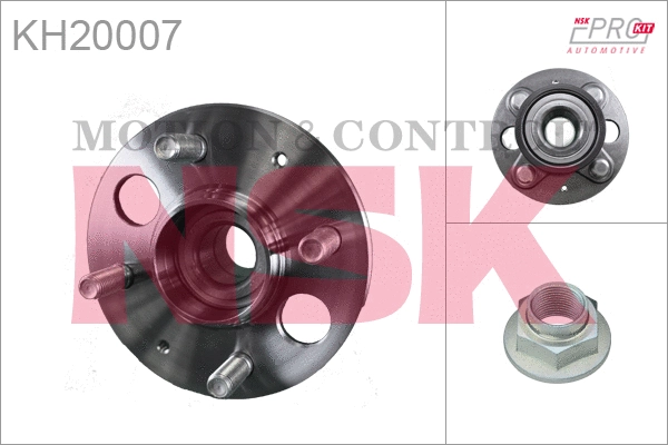 Kit de roulements de roue NSK KH20007